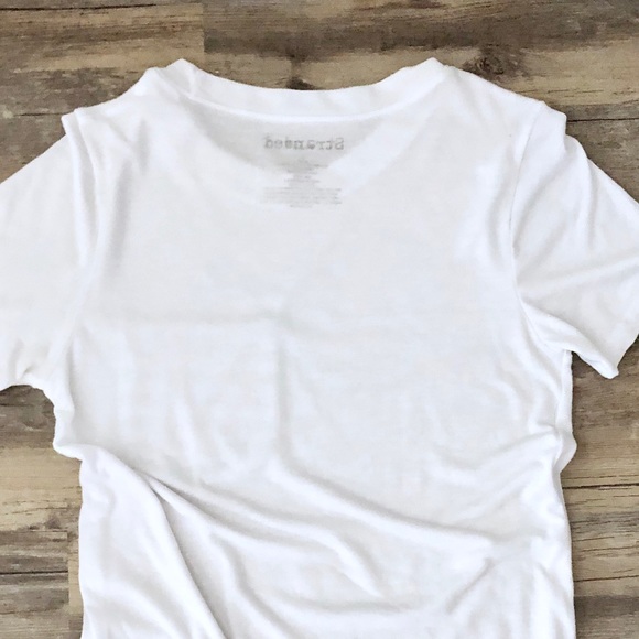 🌼T-shirt with Functional Striped Pocket - Picture 8 of 8